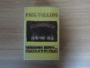 PHIL COLLINS - SERIOUS HITS...LIVE! Korea Factory Sealed 2 Cassette Tape - Picture 1 of 4