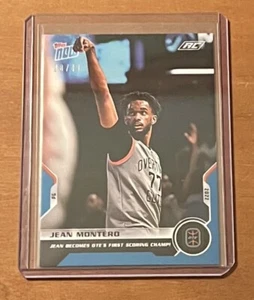 2022 TOPPS NOW OVERTIME ELITE #41 JEAN MONTERO -NUMERATO 28/49 BLU PARALLELO - Foto 1 di 2