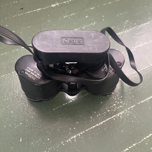 VTG Sears Discoverer 7x35 Binoculars Fully Coated Model 6212 Extra Wide Angle - Picture 1 of 8