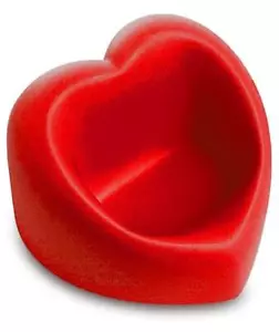 PORTACELLULARE DA SCRIVANIA IN MORBIDO PU ANTISTRESS CUORE ROSSO E14025 - Imagen 1 de 1