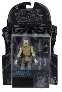 TBS02 Luke Skywalker A8056 10cm Star Wars Action Figura 2014 Hasbro Black Series