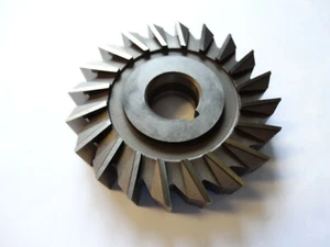 F&D HSS Straight Tooth Side Milling Cutter - 4" Dia x 7/8" Wide x 1" Hole - Picture 1 of 8