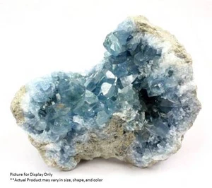 Natural Celestite Mineral Cluster from Madagascar 1ech 2-3" 80-110g ech - Imagen 1 de 8