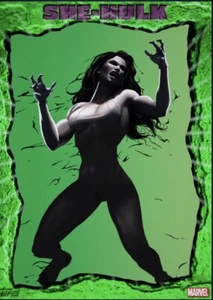 [DIGITAL CARD] Topps Marvel - #2 - She-Hulk Variants 21 S1 - Green - Picture 1 of 1