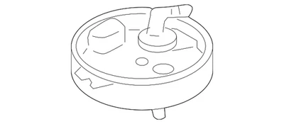 Conjunto de brida de bomba de combustible original Volkswagen 7L0-919-679-A Foto 1 de 2