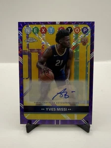2024-25 Topps Chrome - Next Stop Signatures Yves Missi #NSS-YM (AU, RC) - Picture 1 of 8