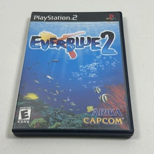 Everblue 2 PlayStation 2 PS2 Complete Arika Capcom Video Game Deep Sea Adventure - Picture 1 of 4