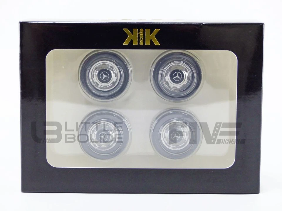 KK SCALE MODELS 1/18 - WHEELS TYRE / WHEEL SET - MERCEDES KKDCACC004 - Photo 1/1