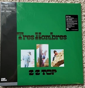 ZZ Top Tres Hombres VMP 180g Orange Marble Hot Sauce AAA LP - Picture 1 of 3