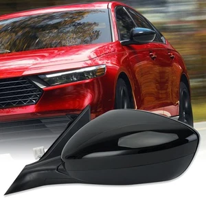 Espejo retrovisor lateral izquierdo 7 pines negro punto ciego térmico para Honda Accord 2023 2024 - Imagen 1 de 13
