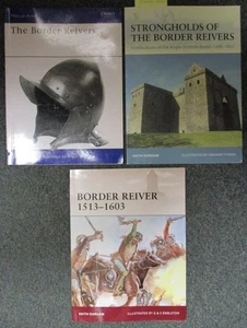 Lot 3 Osprey Books; England Scotland Wars: Border Reivers 1296-1603 - Picture 1 of 2