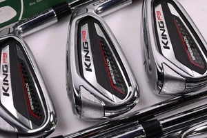 Cobra King F9 Irons / 5-PW+GW / Stiff Flex KBS Tour 90 Shafts - Picture 1 of 7