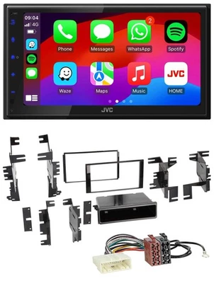 JVC Bluetooth 2DIN MP3 DAB USB Autoradio für Nissan Versa ab 07 Xterra ab 13 - Bild 1 von 4