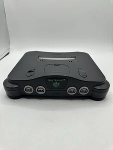 Nintendo 64 System - Charcoal Gray - Picture 1 of 2