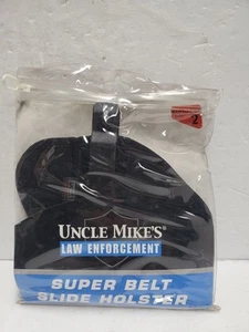 Uncle Mike's Super Belt Slide Holster Cordura Size 2 Black Ambidextrous 8602-2 - Picture 1 of 9