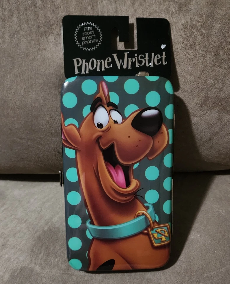 2014 Spoontiques Scooby Doo Phone Wristlet iPhone 6 Galaxy s5 Case Inner 2.8x5.6 - Image 1 of 3