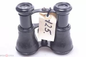 ✅ VAG, VOIGTLANDER GERMAN BINOCULARS SMALL ANTIQUE DOUBLE TELESCOPE #98828 63 - Picture 1 of 8