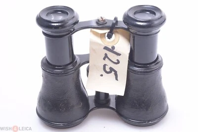 ✅ VAG, VOIGTLANDER GERMAN BINOCULARS SMALL ANTIQUE DOUBLE TELESCOPE #98828 63 - Image 1 of 4