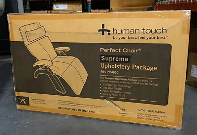 HUMAN TOUCH PC 600 完美椅子垫套装 - Espresso Supreme 高级皮革 — 第 1/4 张图片