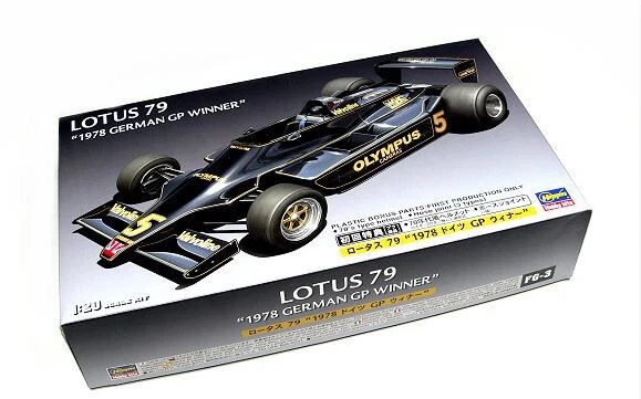 Lotus 79 WINNER GP GERMANY 1978 ANDRETTI 1/20 Kit di montaggio 23203 HASEGAWA - Immagine 1 di 1