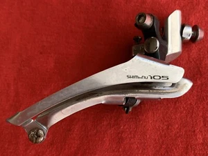 Shimano 105 FD-1050 Front Derailleur Double Braze On Bottom Road Bike - Picture 1 of 4