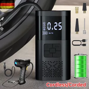 Elektrische Luftpumpe 9000mAh Akku Auto Fahrrad Inflate Deflate Luftkompressor - Bild 1 von 36