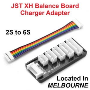 JST XH Balance Board Charger Expansion Adapter Board LiPo RC For 2S To 6S Ports - Picture 1 of 9