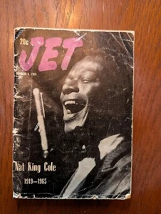 Jet Magazin 4. März 1965, Nat King Cole Tribute, seltene Ausgabe, siehe Beschreibung - Bild 1 von 5