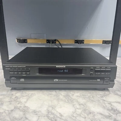 Magnavox CDC748 Bit check 5-CD Multi Disc Changer Compact Carousel Parts/Repair! - Image 1 of 4
