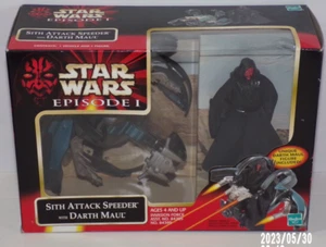 Sith Attack Speeder with Darth Maul 1999 STAR WARS Episode 1 MISB - Picture 1 of 6