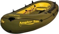 Airhead Angler Bay 6 Person Inflatable Fishing Boat Raft Fish NIB Green AHIBF06