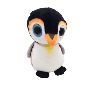 XL TY Beanie Boo Pongo Stuffed Penguin 15 inches Tall Clear Eyes Blk Wht - Picture 1 of 8