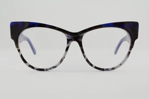 Authentic Andy Wolf 5092 col.d 58mm Blue Gray Tortoise Cat Eye Glasses Austria - Picture 1 of 6