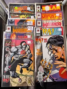 10 valiant comics rai,mirage,solar,time walker,warrior,geomancer - Picture 1 of 1