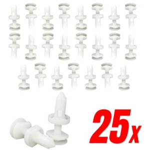 Mean Mug Auto 25x Door Panel Clips 1/4 inch Hole Fastener For Chevy GMC 15960325 - Picture 1 of 6