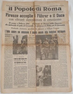 IL POPOLO DI ROMA 10 MAGGIO 1938 SANTA MARINELLA GIRO D’ITALIA SASSARI HORTA  - Picture 1 of 1