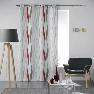 Douceur d'intérieur Tenda con Occhielli, 140 x 260 cm, in Poliestere, Stampa Ond - Foto 1 di 1