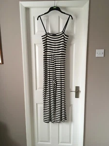 Ladies Topshop black/white jump suit sz UK 12 exc con - Picture 1 of 1