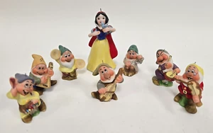 Disney's Snow White and the 7 Dwarfs figurines by Schmid RARE! Free S&H - Picture 1 of 8