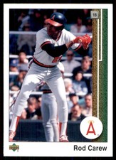 2007 Upper Deck 1989 Reprints Rod Carew California Angels #CA