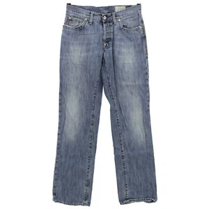 #5347 Pantalón vaquero hombre HUGO BOSS HB 31 denim sin elástico azul claro 32/34 - Imagen 1 de 2