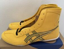 Asics Wrestling Shoes EX-EO special order 1083A001 Yellow x Gold x Black