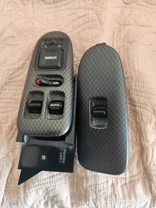Acura Honda Integra Type R DC2 B18C JDM Genuine Carbon Faux door switches VTEC - Bild 1 von 10