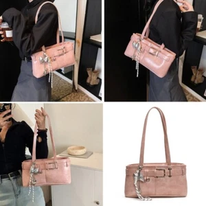 Trendy Women s Handbag 2025 PU Leather Shoulder Bags Satchel Evening Purse - Picture 1 of 15