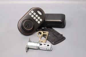 Schlage Be489wb-Cam Encode Wifi Enabled Electronic Keypad Deadbolt - Bronze - Picture 1 of 3