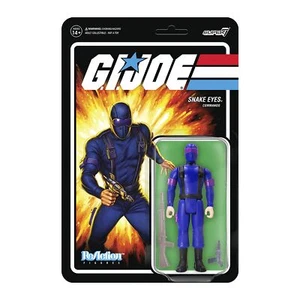 Super7 G.I. Joe Snake Eyes - 3.75" G.I. Joe Action Figure with Accessory Classic - Picture 1 of 6
