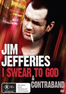 Jim Jefferies - I Swear To God & Contraband (DVD, 2011) - Region 4 - Picture 1 of 1