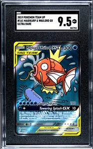 Magikarp & Wailord GX (Alternate Full Art) 161/181 Sm-Team Up Holo SGC 9.5 - Bild 1 von 2