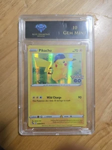 Pikachu 028/078 Blue Diamond Mint 10 - Bild 1 von 2