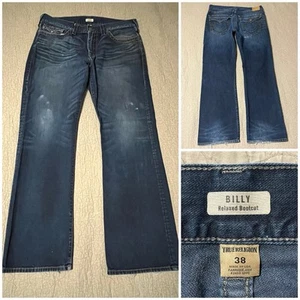Herren True Religion Brand Billy Relaxed Bootcut Denim Jeans Gr. 38 Baggy Wide - Bild 1 von 17
